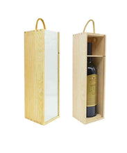 Load image into Gallery viewer, Sublimation wine box, Sublimation wine case, Sublimation box, Sublimation blanks